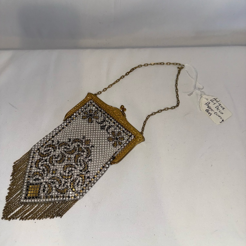 Antique Vintage Art Deco Flapper Evening Bag